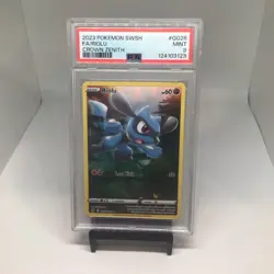 Pokemon Riolu GG26/GG70 Crown Zenith Galarian Gallery Holo PSA 9 MINT 2023 - Image 1