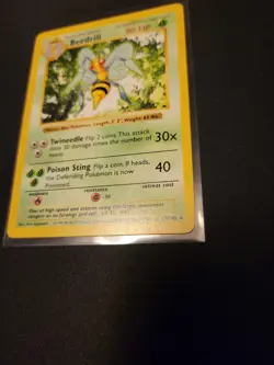 Pokemon Beedrill 17/102 -Base Set Shadowless- NM / LP - Image 3