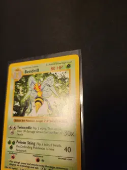 Pokemon Beedrill 17/102 -Base Set Shadowless- NM / LP - Image 4