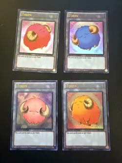 Yugioh! 4x Token Limited Edition LC04-EN004, LC-EN006, LC04-EN007, LC04-EN009 NM - Image 1