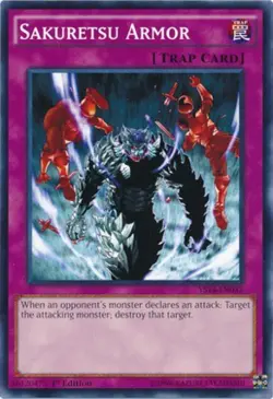 Sakuretsu Armor - YS14-EN032 - Common - 1st Edition - Lightly Played - Image 1