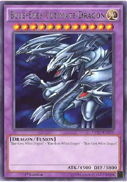 Yu-Gi-Oh Card - DPRP-EN025 - BLUE-EYES ULTIMATE DRAGON (rare) - Near Mint - Image 1
