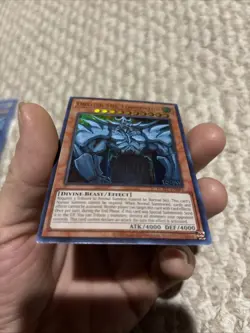 Yu-Gi-Oh! Obelisk the Tormentor Ultra Rare Unlimited Edition EG01-EN001 - Image 4