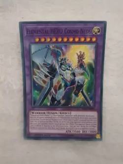 Elemental HERO Cosmo Neos SAST-EN036 Super Rare 1st Edition Yugioh - Image 1