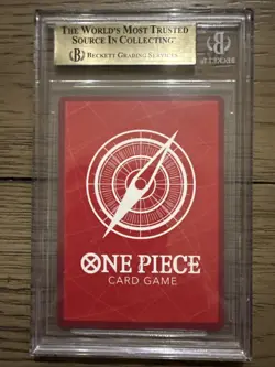 GEM MNT *BGS 9.5*One Piece Koby OP11-001 Leader Alt Art A Fist of Divine Speed - Image 2