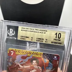 Beckett Pristine 10 One Piece Portgas.D.Ace OP0213 SP Two Legends - Image 2