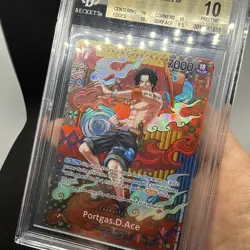 Beckett Pristine 10 One Piece Portgas.D.Ace OP0213 SP Two Legends - Image 4