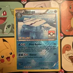 Pokemon Avalugg - 31/106 -League challenge 1st Place prize card - Image 1