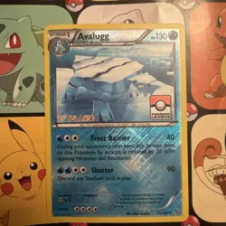 Pokemon Avalugg - 31/106 -League challenge 1st Place prize card - Image 2