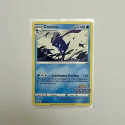 Pokemon TCG Cards Greninja SWSH305 Illustration Contest 2022 Black Star Promo NM - Image 1