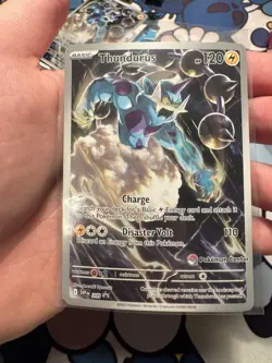 Thundurus 209 Pokemon Center Exclusive STAMPED Promo Holo Card - Image 1