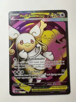 🔥Pokemon TCG Mega Audino EX 253/217 Ascended Heroes Full Art Card NM 👀 - Image 1