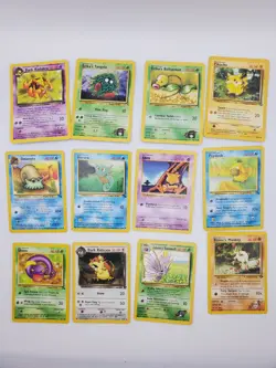Pokemon Card 24 Non-holo Lot- Base Set BS2 Jungle Fossil Team Rocket Gym heroes - Image 2