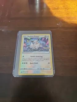 Radiant Eevee SWSH230 Sword & Shield Promo Cards Holo Black Star Promo Pokemon - Image 1