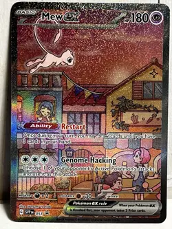 New! Mew ex 053 Sv: Scarlet & Violet Promo Cards Holo Card Grade It! Pack Fresh! - Image 1