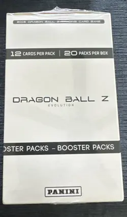 Dragonball Z Evolution Panini TCG 20ct Blister Box 20 Booster Pack 12 Cards Per - Image 1