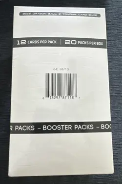 Dragonball Z Evolution Panini TCG 20ct Blister Box 20 Booster Pack 12 Cards Per - Image 2