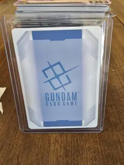 The-O GD03-002 LR+ Alt Art Steel Requiem Gundam TCG Card Game CCG English - Image 2