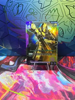 Gundam Gusion Rebake LR GD02-055 Gundam Card Game TCG English - Image 2