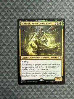 MTG Mazirek, Kraul Death Priest #0122 Rare Commander: Edge of Eternities (EOC) - Image 1