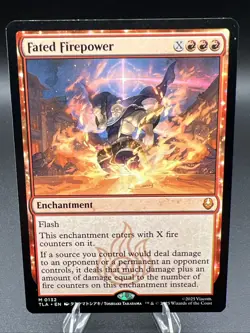 Fated Firepower Avatar: The Last Airbender Foil - Image 1