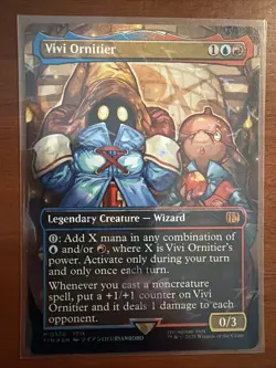 Vivi Ornitier (Borderless) (Chocobo Track Foil) Final Fantasy Foil - Image 1