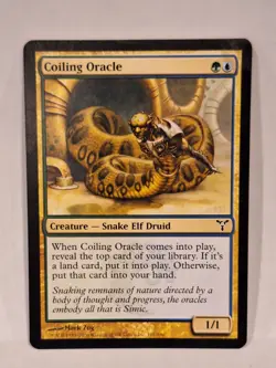 ​Coiling Oracle - Dissension - Magic the Gathering MTG - Image 1
