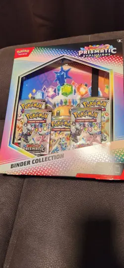 Pokemon TCG Scarlet & Violet Prismatic Evolutions Binder Collection- Sealed - Image 1