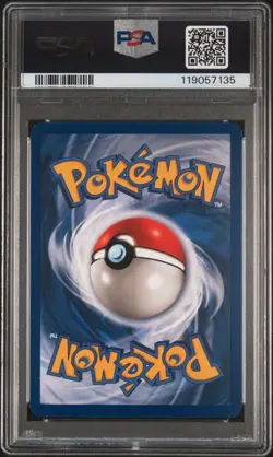 1999 POKEMON BASE SET UNLIMITED #1 ALAKAZAM-HOLO PSA 8 - Image 2