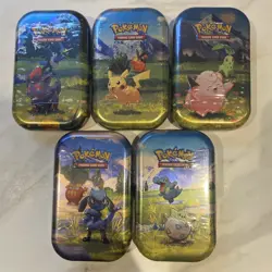 Pokemon TCG Ascended Heroes Mini Tins - FULL SET / SEALED - Image 1