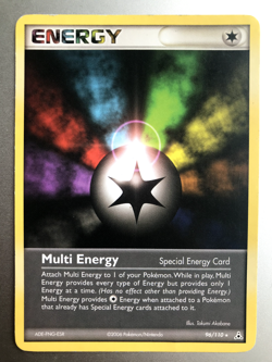 2x Pokemon TCG EX - Holon Phantoms Multi Energy Rare #96/110 — LP - Image 1