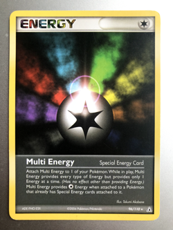 2x Pokemon TCG EX - Holon Phantoms Multi Energy Rare #96/110 — LP - Image 3