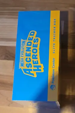Pokemon TCG - Ascended Heroes Pokemon Center Elite Trainer Box ETB in hand 🔥 - Image 4