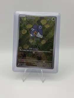 Pokemon TCG Nymble 096/094 Illustration Rare Holo Basic 50 HP - Image 1