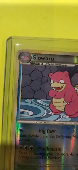 💥 Slowbro Pokemon TCG 2010 (HeartGold SoulSilver) Non Holo Vintage # 52/123 - Image 5
