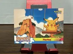 Pokemon Topps - Pikachu's Vacation - Playtime #57 - Non Holo - Blue Logo - Image 1