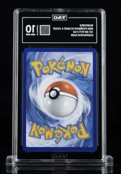 Pokemon Wartortle 171/165 Scarlet & Violet 151 Illustration Rare TAG 10 2023 #06 - Image 2