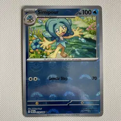 Simipour - 018/086 - Pokeball Reverse Holo - Black Bolt - English - Pokemon TCG - Image 1
