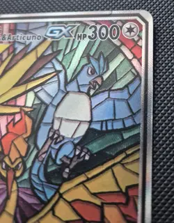 Pokemon Moltres Zapdos & Articuno GX SM210 | Stained Glass Promo - Image 4