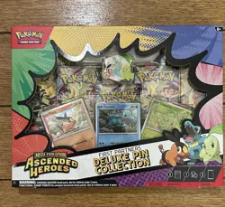 Pokemon Mega Evolution Ascended Heroes Deluxe Pin Collection - Image 1