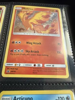 Articuno Zapdos Moltres Holo Black Star Promo Set SM143 SM144 SM145 NM Pokemon - Image 5