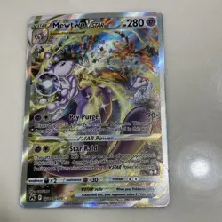 Pokemon Mewtwo VSTAR Crown Zenith Holo GG44/GG70 Vstar 280HP - Image 1