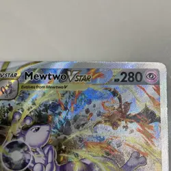 Pokemon Mewtwo VSTAR Crown Zenith Holo GG44/GG70 Vstar 280HP - Image 5