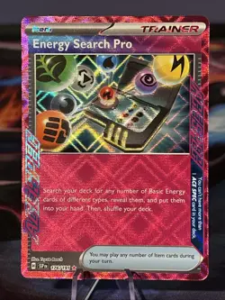 2024 POKEMON SSP EN-SURGING SPARKS 176 ENERGY SEARCH PRO NM/M - Image 1