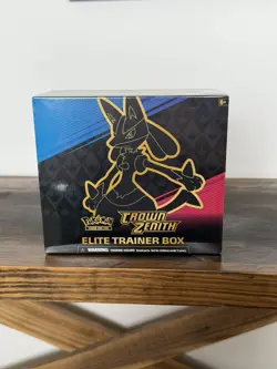 Pokemon Sword & Shield Crown Zenith Elite Trainer Box ETB New Factory Sealed - Image 1