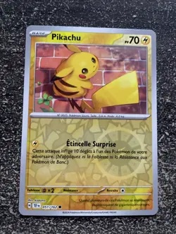 PIKACHU REVERSE - POKEMON 051/162 EV5 TEF FORCES TEMPORELLES NEUF FR - Image 1