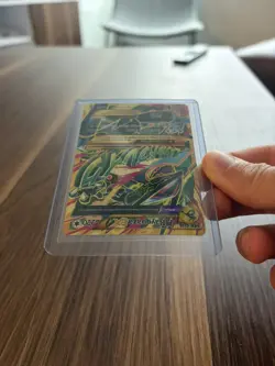 M Rayquaza EX 98/98 Ancient Origins (2015) Shiny Full Art Pokemon NM - Image 2