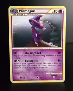Pokemon TCG - MISMAGIUS - 19/90 - RARE - HGGS: UNDAUNTED (2010) - LP - Image 1