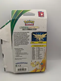Pokemon TCG: XY Roaring Skies Storm Rider Theme Deck Zapdos - Image 2