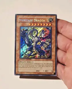 Yugioh Montage Dragon CT05-ENS01 Secret Rare Limited Edition LP - Image 3